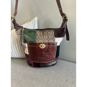 Coach Bleecker Patchwork crossbody Bag – Y2K Retro”